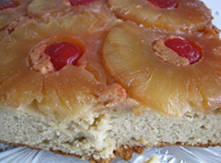 Teff Flour Pineapple Cake